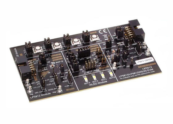 برد ارزیابی درایور LED LP5813-12WSONEVM برای راهکارهای تعبیه شده