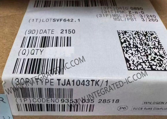 تراشه مدار مجتمع TJA1043TK، فرستنده-گیرنده CAN با سرعت بالا 5 مگابیت بر ثانیه با بسته HVSON14 و مطابق با استاندارد ISO 11898-2:2003