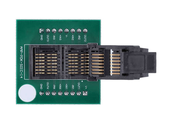 AMP-PDK-SOIC-14 راه حل های جاسازی شده چهار کانال هیئت ارزیابی تقویت کننده استاندارد