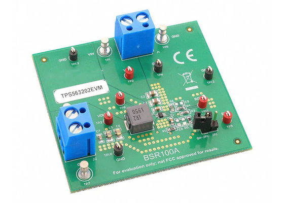 TPS563202EVM راه حل های جاسازی شده 3A ماژول ارزیابی کنورتر مرحله ای همزمان