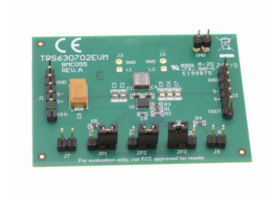 TPS630702EVM راه حل های جاسازی شده تبدیل کننده Buck-Boost با 3.6A Switch Current Evaluation Board
