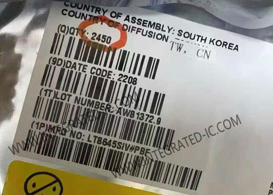 LT8645SIV تراشه مدار یکپارچه ای Synchronous Step Down Silent Switcher 2 Buck Regulator