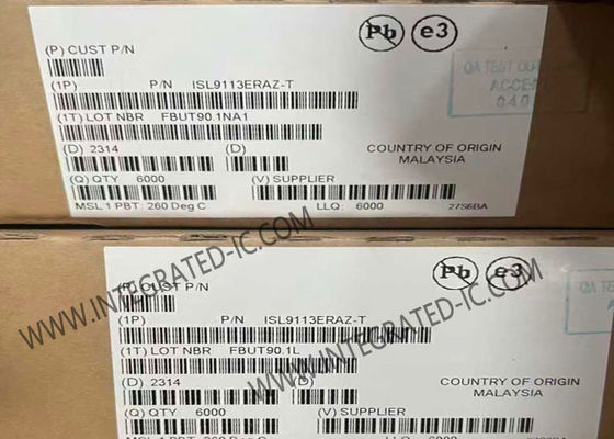 ISL9113ERAZ تراشه مدار یکپارچه کنورتر تقویت همزمان با 0.8V تا 4.7V محدوده ولتاژ ورودی 500mA جریان خروجی و 20uA جریان خاموش کم