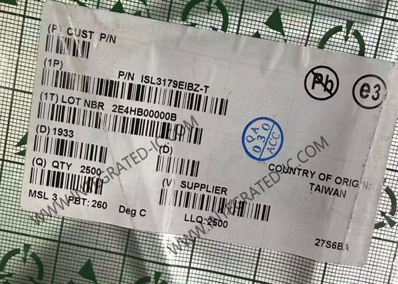 ISL3179EIBZ تراشه مدار یکپارچه 40Mbps 3.3V RS-485/RS-422 گیرنده با 1/5 واحد بار برای ارتباطات با سرعت بالا