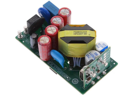 برد ارزیابی تحویل توان USB Type-C VIPerGaN برای راهکارهای تعبیه شده EVLVIPGAN50PD