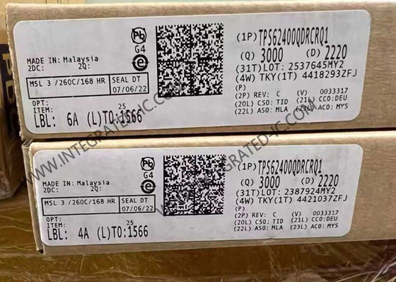 TPS62400QDRCRQ1 چیپ مدار یکپارچه 2 خروجی 400mA Buck Switching Regulator IC