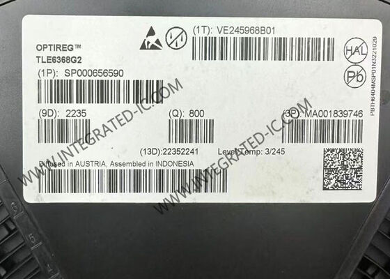 TLE6368G2 چیپ IC چند ولتاژ با 5.5V تا 60V ورودی و 800mA جریان خروجی برای سیستم های تأمین برق خودرو