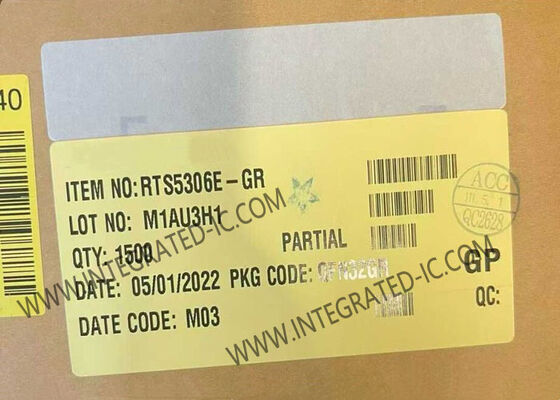 RTS5306E-GR چیپ مدار یکپارچه USB 3.0 کارت خوان کنترلر با بسته QFN-32 و انتقال اطلاعات فوق العاده سریع 5Gbps