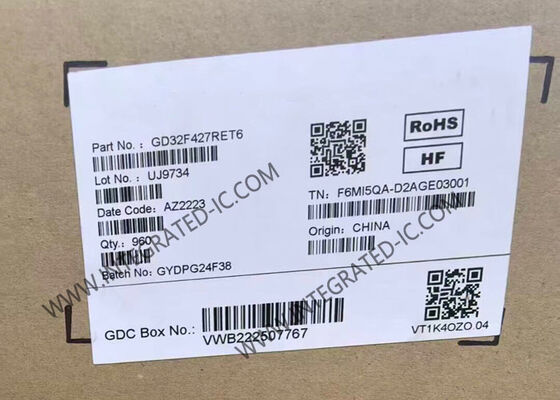 میکروکنترلر GD32F427RET6 MCU تک دقت 32 بیتی 200 مگاهرتز 2.6 ولت تا 3.6 ولت