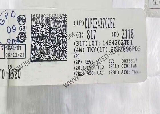 DLPC3437CZEZ کنترل کننده صفحه نمایش DLP با وضوح 1080p رابط کم مصرف و نرخ فریم 120 هرتز