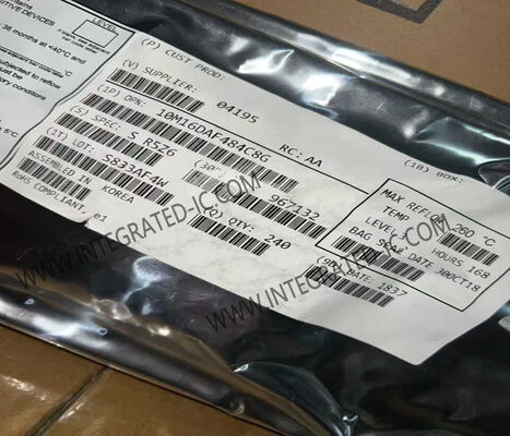 رشته دروازه قابل برنامه ریزی میدان 10M16DAF484C8G 484FBGA MAX 10 FPGA مدارهای یکپارچه 549kbit 450 MHz