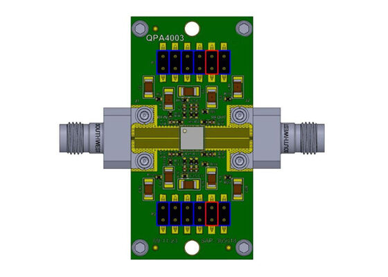 QPA4003EVB01 Embedded Solutions 26.5GHz To 29.5GHz 5W GaN Power Amplifier Evaluation Board