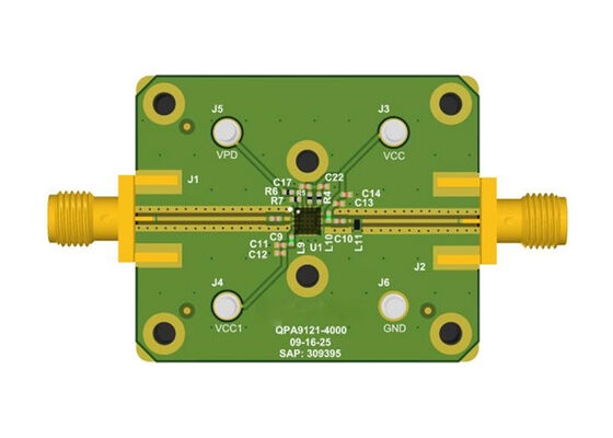 QPA9121EVB-01 راه حل های جاسازی شده هیئت ارزیابی تقویت کننده درایور 0.5W