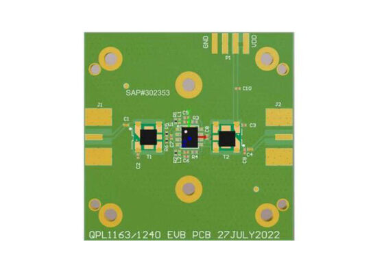 QPL1163EVB-03 راه حل های جاسازی شده Eval Board 50MHz تا 1218MHz CATV Amplifier Evaluation Board