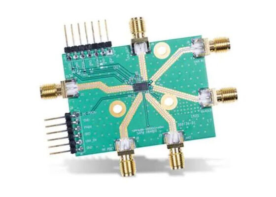 برد ارزیابی راه‌حل‌های تعبیه‌شده QPF4288AEVB01 برای ماژول جلویی Wi-Fi 6 QPF4288A