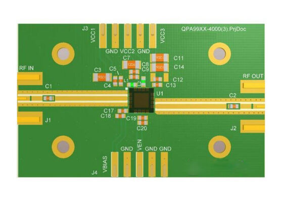 QPA9903EVB01 راه حل های جاسازی شده هیئت ارزیابی تقویت کننده قدرت خطی سازی شده با کارایی بالا