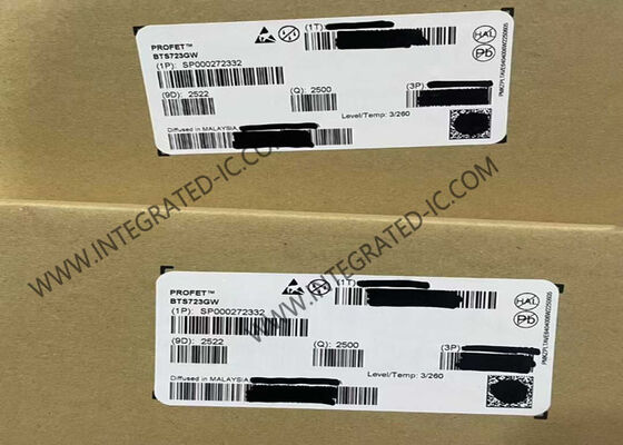 آی‌سی تراشه BTS723GW مدار مجتمع 7 ولت تا 58 ولت سوئیچ قدرت سمت بالا هوشمند با 2 خروجی و جریان 2.9 آمپر