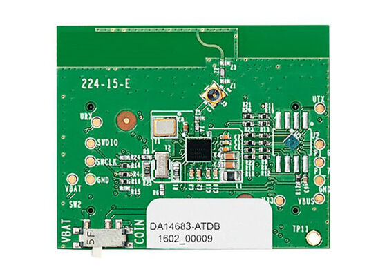 DA14683-00U2DB-P راه حل های جاسازی شده DA14683 BT کم انرژی 5.1 کیت توسعه Pro WL-CSP53 Daughterboard