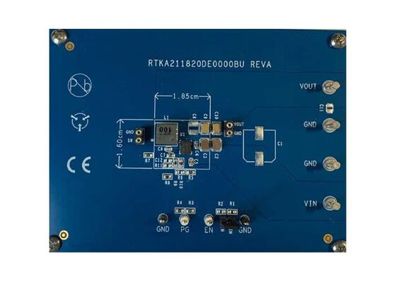 RTKA211820DE0000BU راه حل های جاسازی شده 2A DC/DC Synchronous Step-Down Regulator Board