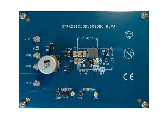 برد ارزیابی رگولاتور کاهنده همزمان RTKA211250DE0010BU Embedded Solutions 4.5 ولت تا 30 ولت