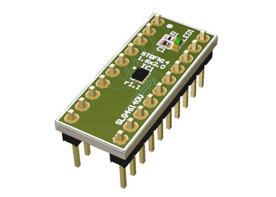 SLG46140V-DIP راه حل های جاسازی شده DIP Adapter SLG46140 GreenPAK 20 پین DIP Prototyping Board
