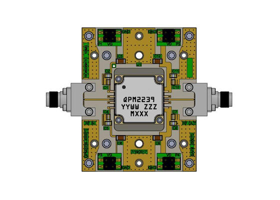 QPM2239EVB1 راه حل های جاسازی شده 13GHz تا 15.5GHz GaN Power Amplifier Module Evaluation Board