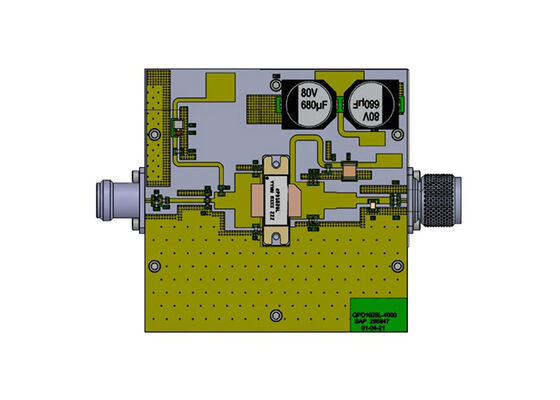 QPD1028LEVB6 راه حل های جاسازی شده 750W 65V GaN RF Input-Matched Transistor Board