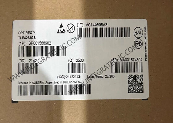 TLE4263GS چیپ مدار یکپارچه 5V OPTIREG TM تنظیم کننده ولتاژ پایین برای الکترونیک خودرو