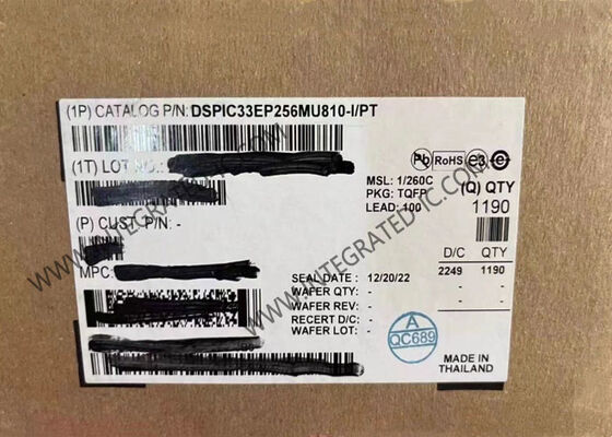 DSPIC33EP256MU810-I/PT میکروکنترلر MCU 60MIPS 16-Bit DSC با کنترل دو موتور