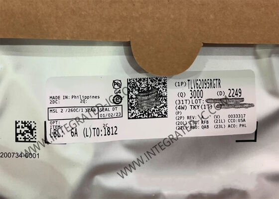 TLV62095RGTR چیپ مدار یکپارچه 4A تبدیل کننده مرحله پایین با DCS-Control TM