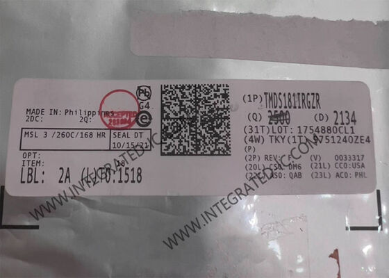 TMDS181IRGZR تراشه مدار یکپارچه HDMI Retimer با نرخ داده 6 Gbps و پشتیبانی 4k2k60p در حالت Retimer