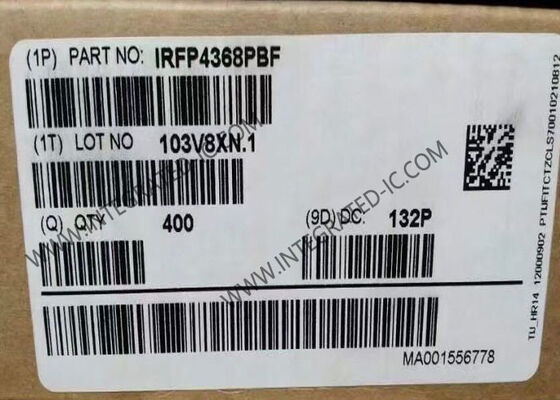 IRFP4368PBF قدرت MOSFET 75V 195A 1.85 mOhms N-Channel StrongIRFET ترانزیستور در بسته TO-247
