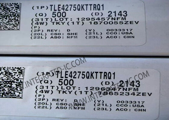 تراشه مدار مجتمع TLE4275QKTTRQ1 خودرویی، رگولاتور خطی افت ولتاژ پایین 500 میلی آمپر 40 ولت با Power-Good