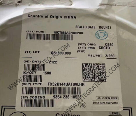 میکروکنترلر FX32K144UAT0VLHR 32 بیتی MCU با هسته 112MHz ARM Cortex-M4F برای کاربردهای خودرو (2.7V-5.5V)