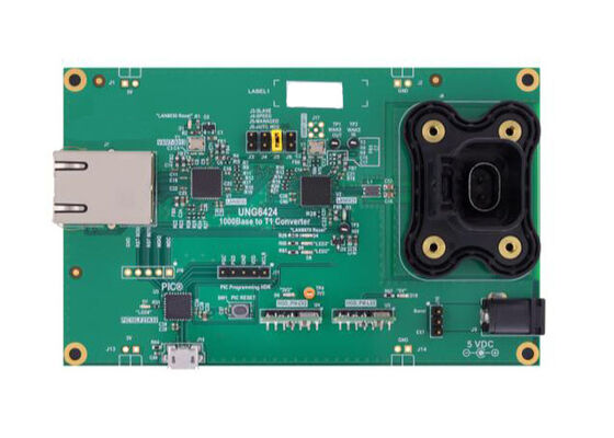 برد ارزیابی فرستنده-گیرنده اترنت EVB-LAN8870B-MC از راهکارهای تعبیه شده EV49A29A