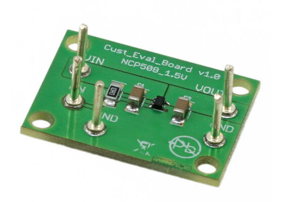 برد ارزیابی رگولاتور ولتاژ خطی 1 کاناله 50 میلی آمپر NCP508SQ15T1GEVB برای راهکارهای تعبیه شده