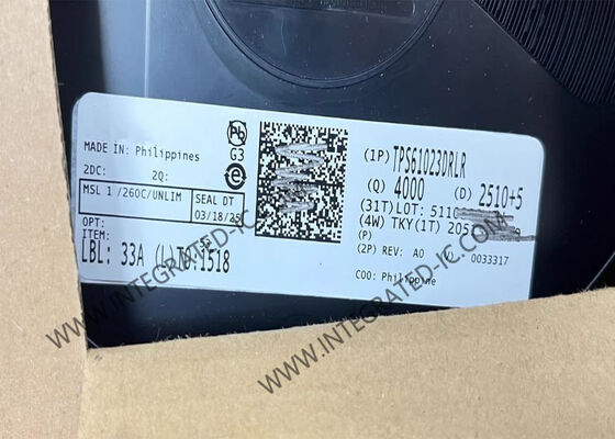 تراشه مدار یکپارچه TPS61023DRLR 3.7A Boost Converter با ولتاژ ورودی بسیار پایین 0.5V و عملکرد همزمان