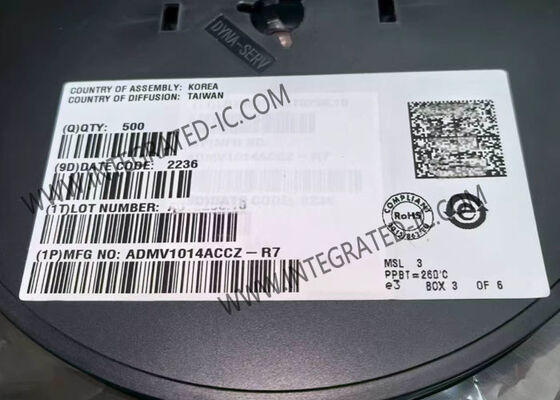 ماژول ارتباط بی‌سیم ADMV1014ACCZ از 24 گیگاهرتز تا 44 گیگاهرتز SiGe مبدل کاهنده مایکروویو پهن‌باند