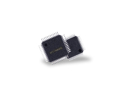 SPC1168APE میکروکنترلر MCU سیستم در تراشه با 200 MHz، SRAM 64KB و 16 کانال ADC