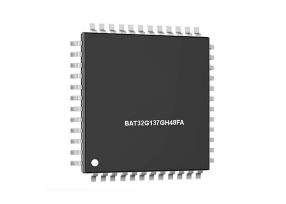میکروکنترلر 32 بیتی BAT32G137GH48FA با معماری ARM Cortex M0+ با فرکانس 48 مگاهرتز و مصرف فوق العاده کم، پکیج LQFP48