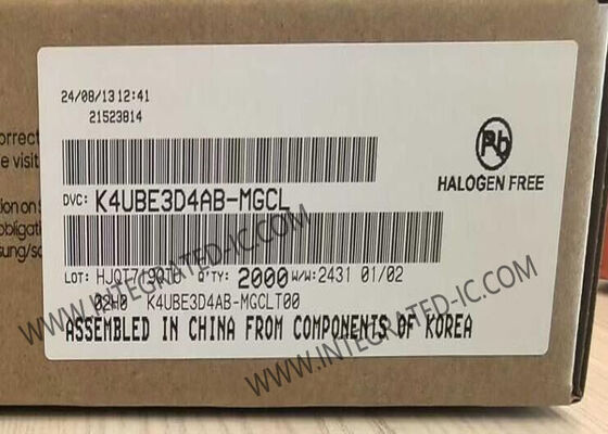 K4UBE3D4AB-MGCL حافظه IC تراشه 32GB LPDDR4X حافظه IC برای دستگاه های تلفن همراه