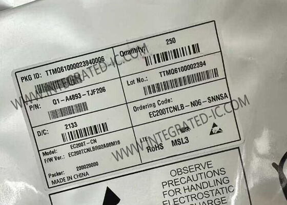 ماژول ارتباط بی‌سیم EC200TCNLB-N06-SNNSA EC200T-CN LTE Cat 4 بهینه شده برای M2M و IoT با سرعت دانلود 150 مگابیت بر ثانیه