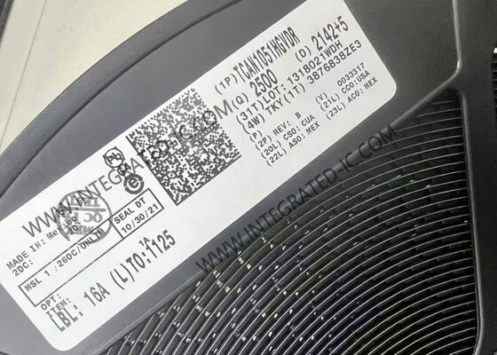 تراشه مدار یکپارچه TCAN1051HGVDR 5Mbps گیرنده CAN محافظت شده از خطا با محافظت ESD 16kV SOIC8