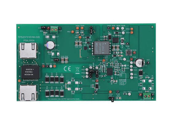 ماژول ارزیابی دستگاه‌های دارای توان از طریق اترنت (PoE) TPS23731 با راه‌حل‌های تعبیه‌شده