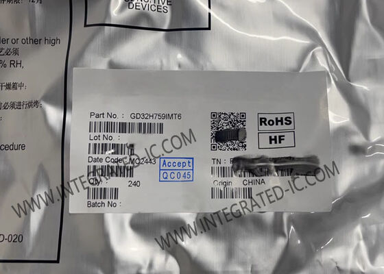 GD32H759IMT6 میکروکنترلر 32 بیتی MCU با 600 مگاهرتز Arm Cortex-M7 برای کاربردهای اینترنت اشیا