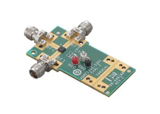 ADRF5301-EVALZ راه حل های جاسازی شده 37GHz تا 49GHz ADRF5301 هیئت ارزیابی سوئیچ SPDT