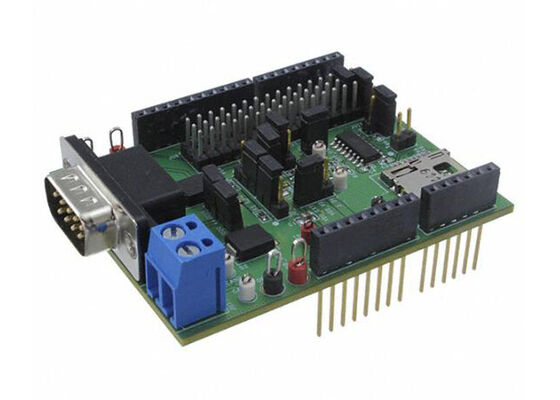 برد ارزیابی راه‌حل‌های تعبیه‌شده MAX33053ESHLD برای فرستنده-گیرنده CAN MAX33053E