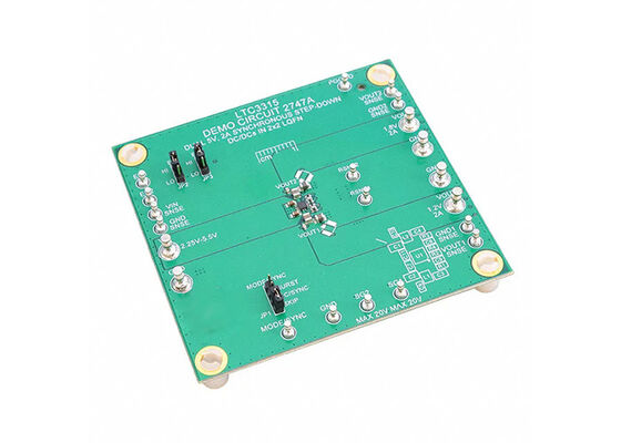 DC2747A راه حل های جاسازی شده دوگانه 5V 2A Synchronous Step-Down DC/DC Board