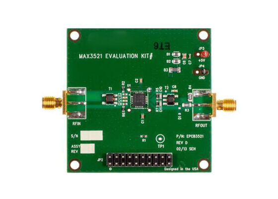 MAX3521EVKIT راه حل های جاسازی شده MAX3521 DOCSIS 3.0 Upstream Amplifier Evaluation Board