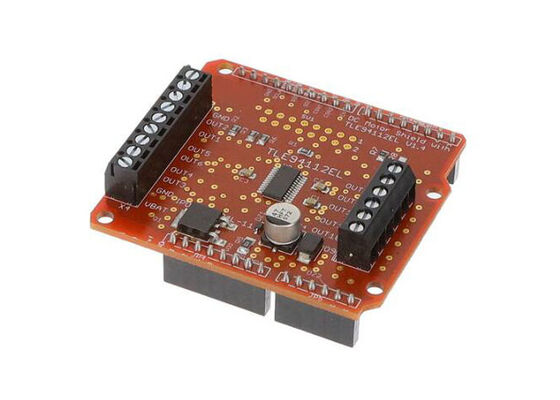 TLE94112ES-SHIELD راه حل های جاسازی شده TLE94112ES Arduino DC Motor Shield Board